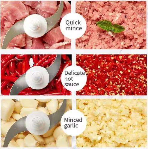 Manual Vegetable Mincers  Household Garlic Meat Cutter Grinders Food Processor