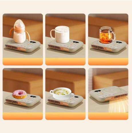 Coffee Cup Warmer Efficient Heating 3 Temperature Setting Cup Warmer Mug Warmer Double Functions