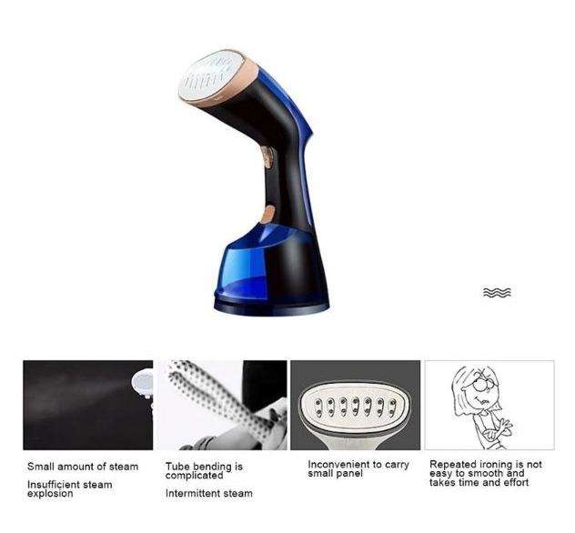 Multifunction Portable Electric Handheld Clothes Garment Steamer