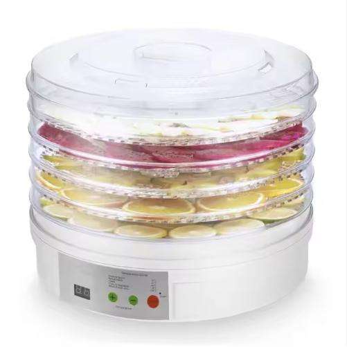 Electric 5 Trays Fruit Dehydrator Machine Adjustable Food Dehydrator