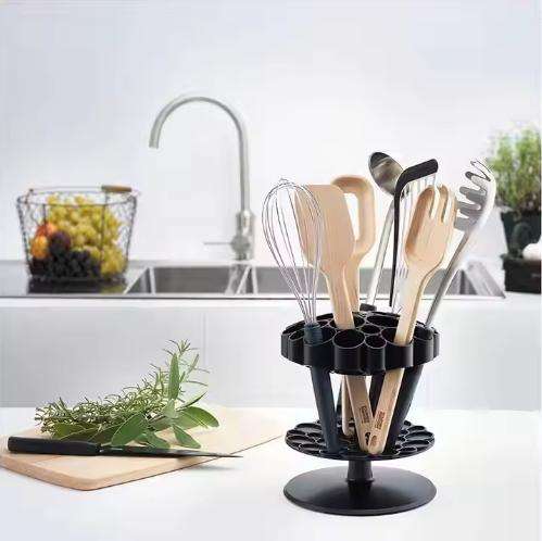 Spoon Storage Chopsticks Rack Kitchen Drainage Tableware Storage