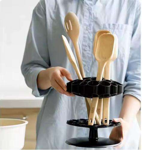Spoon Storage Chopsticks Rack Kitchen Drainage Tableware Storage