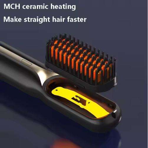 Wireless Straightner Hair Comb