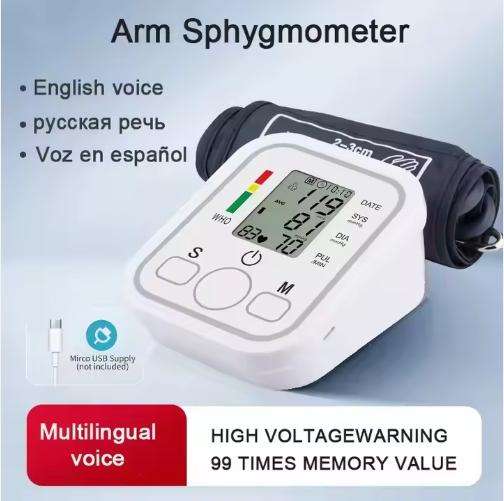 BP Monitor Digital Upper Arm Blood Pressure Monitor