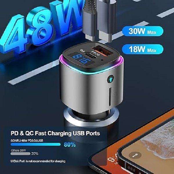 BT Hands-free Car Charger BC41