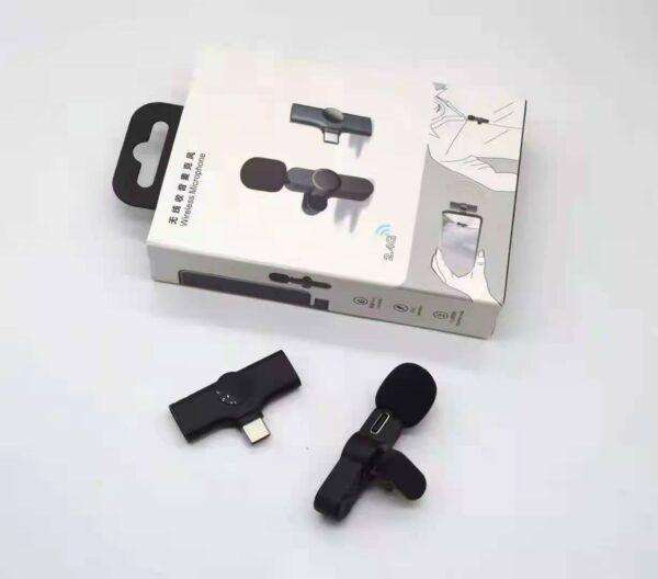 K8 Type C Wireless  Audio Video Recording Mini Microphone