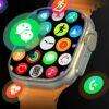T20 Ultra2 HiWatch Pro Smartwatch  (Multicolour Strap, 28cm)