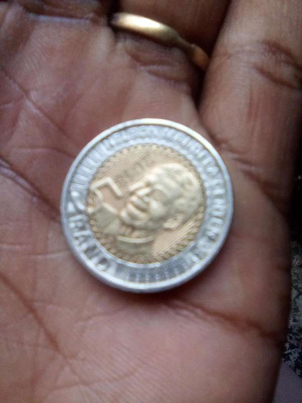 Nelson Mandela Centeray 1916 R5 coin 2018