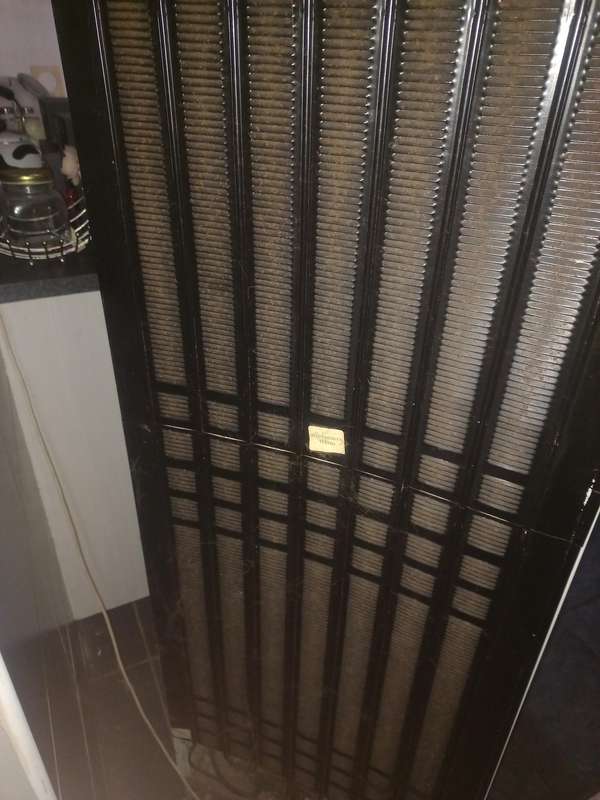 upright double door freezer, 330L, in great working condition. to be collected