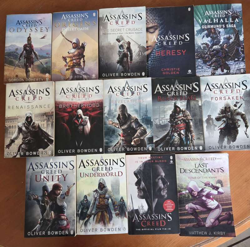Assassins Greed books