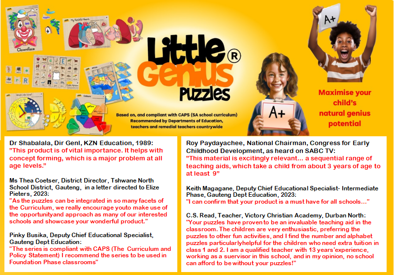 Little Genius Clownface Pre-School version puzzlle