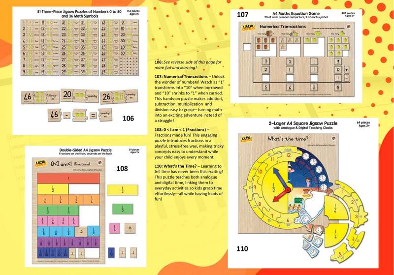 Little Genius Fractions puzzle