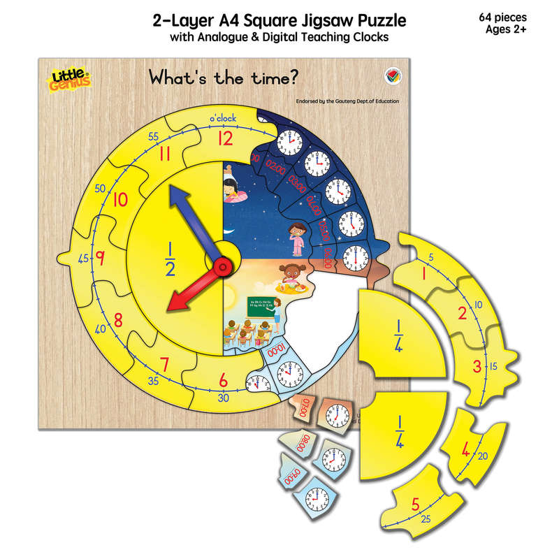 Little Genius What's the Time? - puzzle