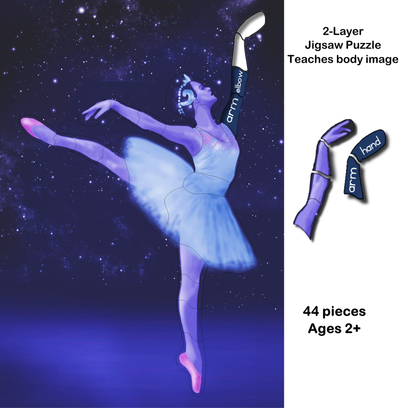 Little Genius Ballerina puzzle