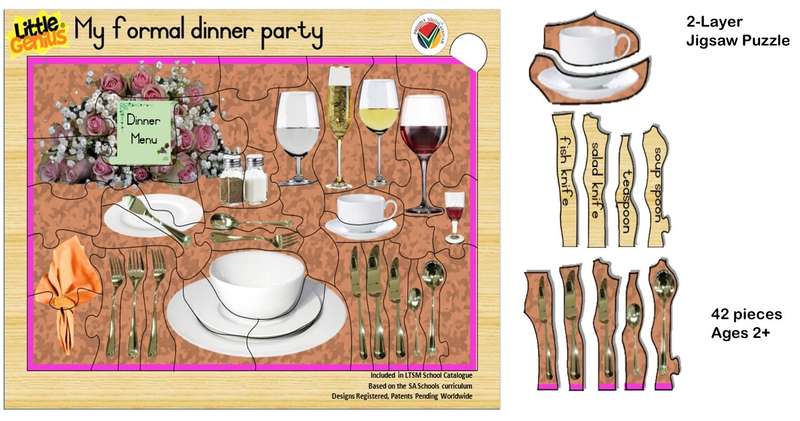 Little Genius My Formal Dinner party