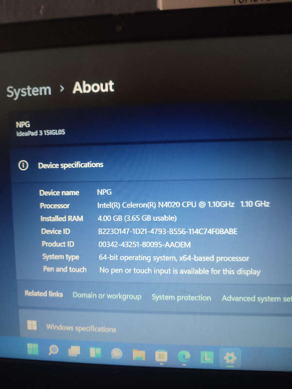 Lenovo IdeaPad 3
