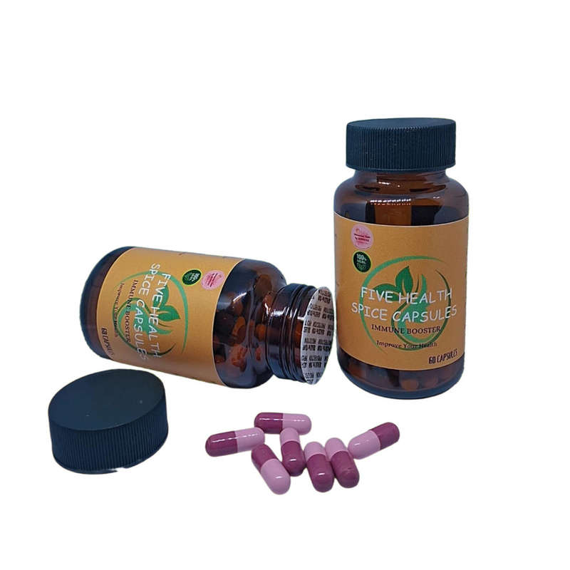 Five Health Spices Supplements (60 Capsules)
