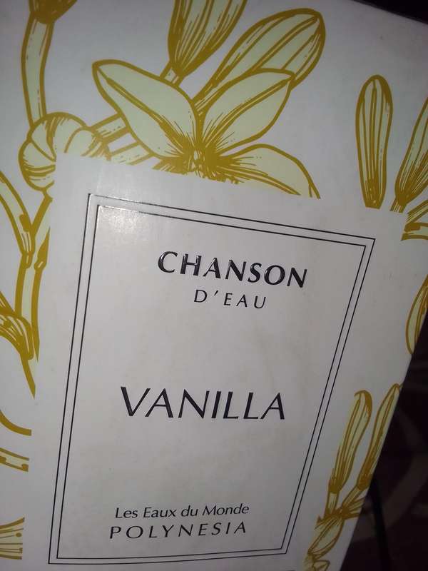 Chanson D'EAU Vanilla