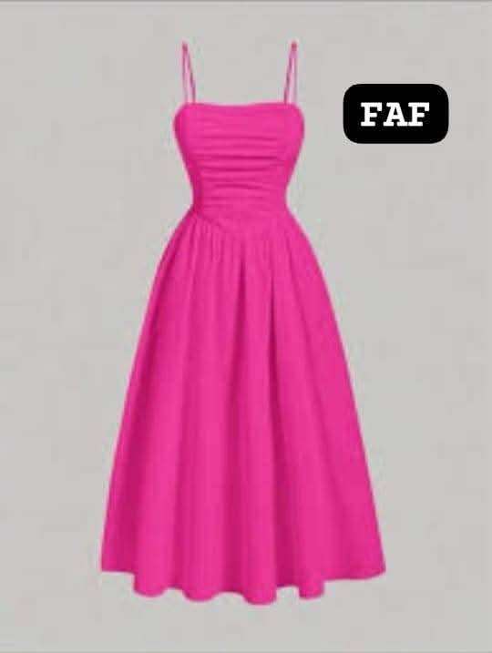 Woman long dress