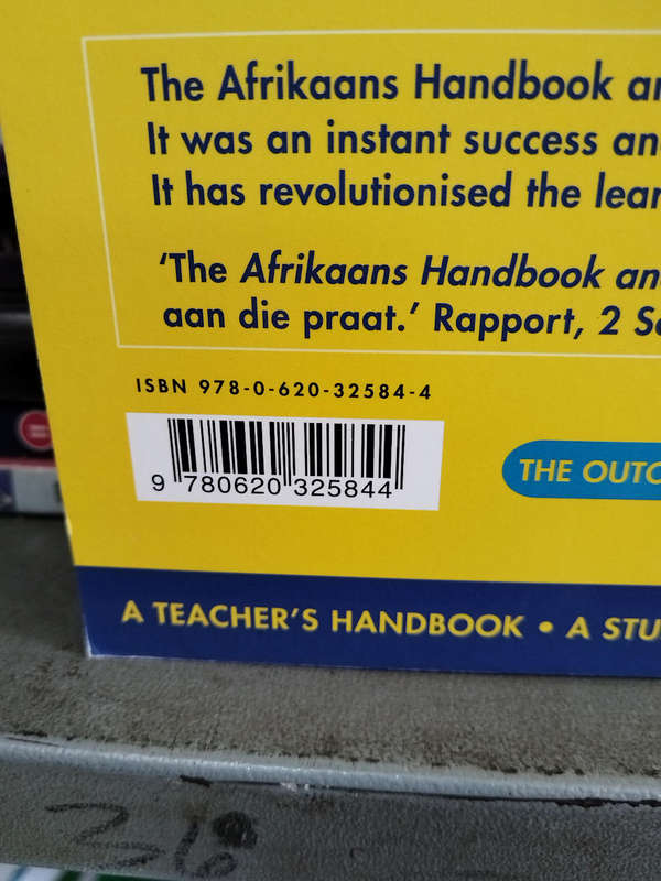 Afrikaans Handbook and Study Guide