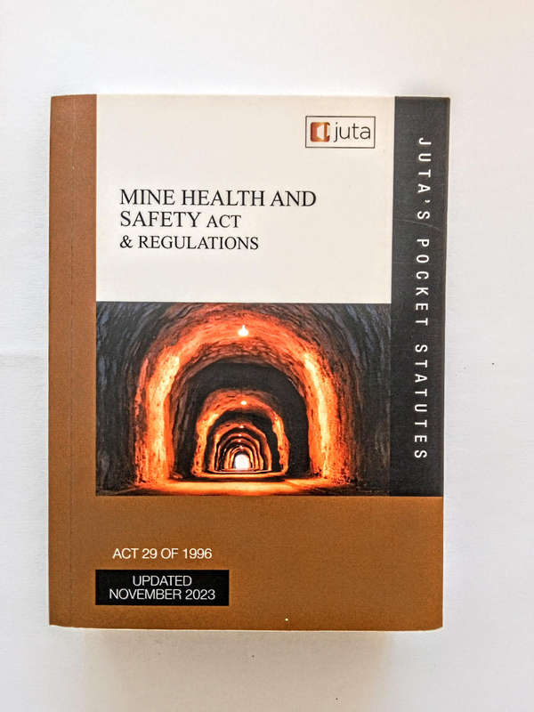 Mine Health and safety act book