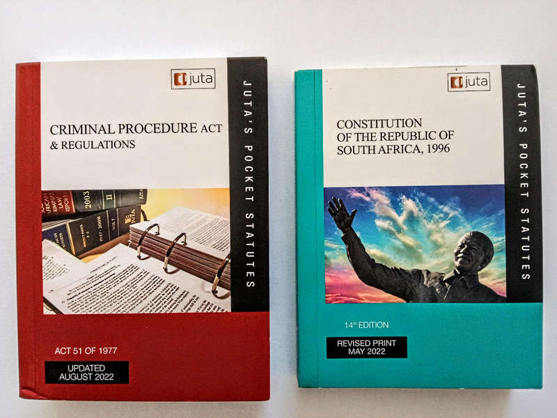 Constitution of RSA and Criminal Procedure book combo