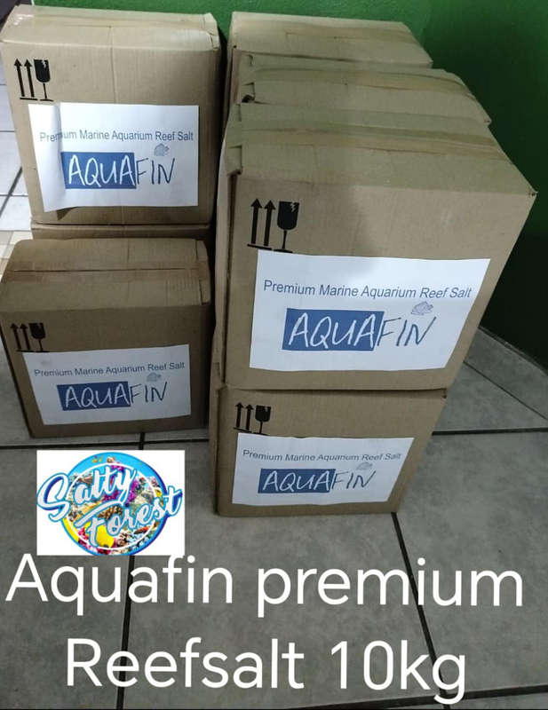 Aquarium marine reef salt