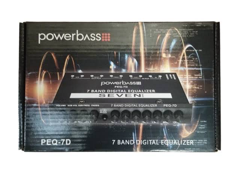 Powerbass PEQ-7D 7 Band Equalizer