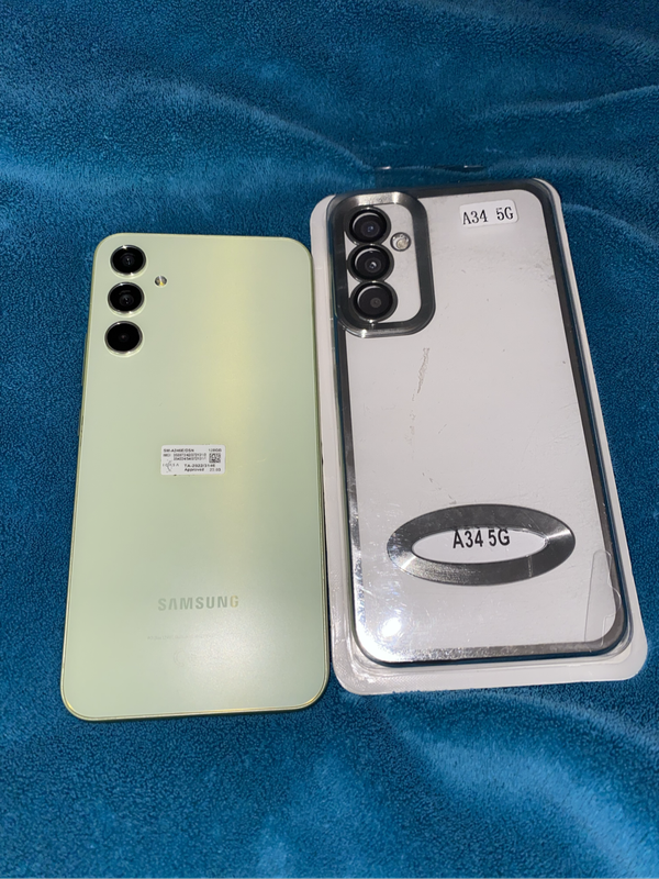 Samsung Galaxy A34 5G 128GB Dual Sim -Lime Green