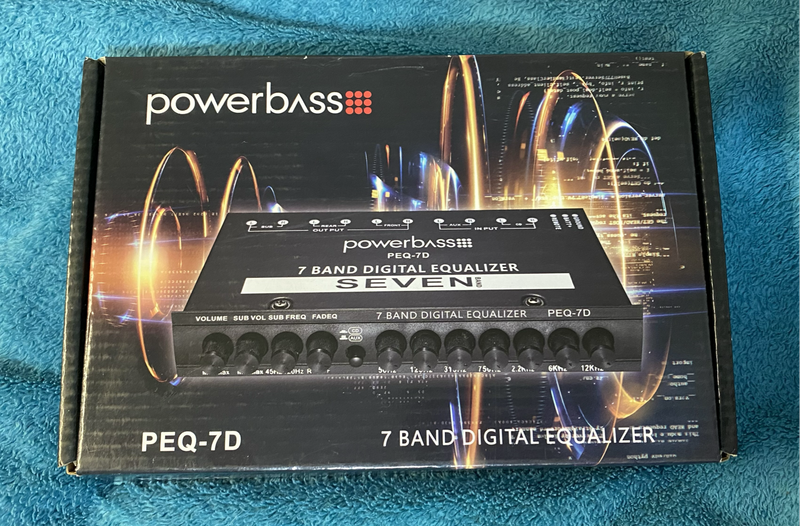 Powerbass PEQ-7D 7 Band Equalizer