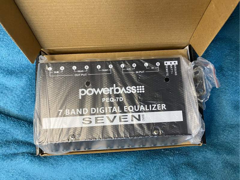 Powerbass PEQ-7D 7 Band Equalizer