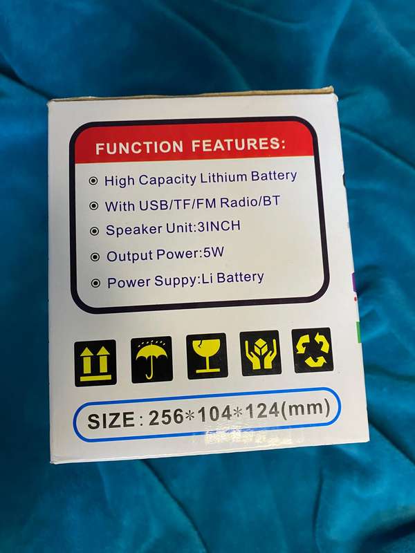 HARWA Portable Bluetooth Speaker