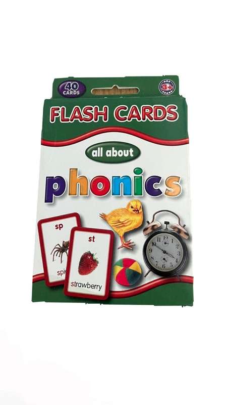 Educational phonics Flash Cards