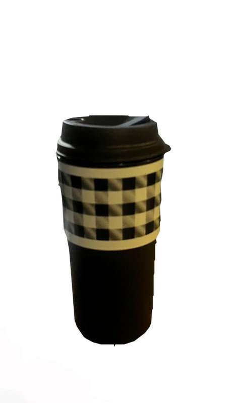 Tupperware 490ml coffee to go(Pink/Dark Grey)