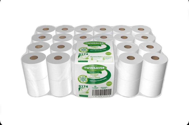 Twinsaver 1-Ply Toilet Paper: 48 Pack (0174)