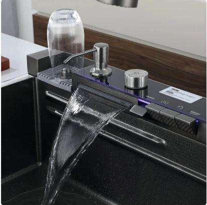 Waterfall Sink with LED