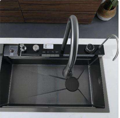 Waterfall Sink with LED