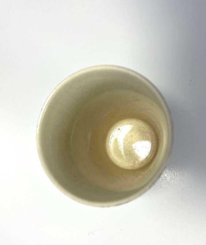 Early to Mid-Century Vintage Societe Ceramique Maastricht Water Tumbler  J.H. De la Rey Portrait &