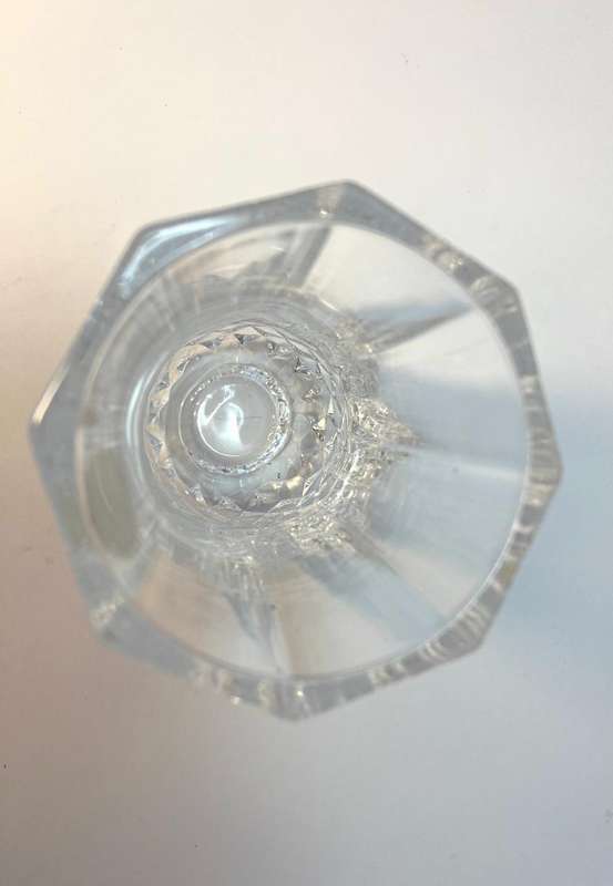 Cristal d'Arques Vintage 1980s Lead Crystal Bud Vase  Made in France