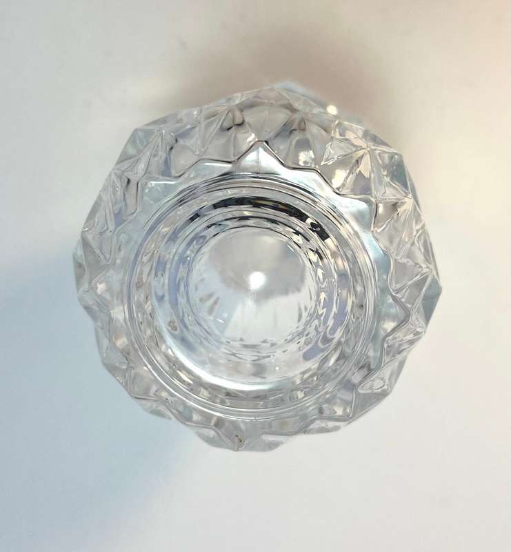 Cristal d'Arques Vintage 1980s Lead Crystal Bud Vase  Made in France