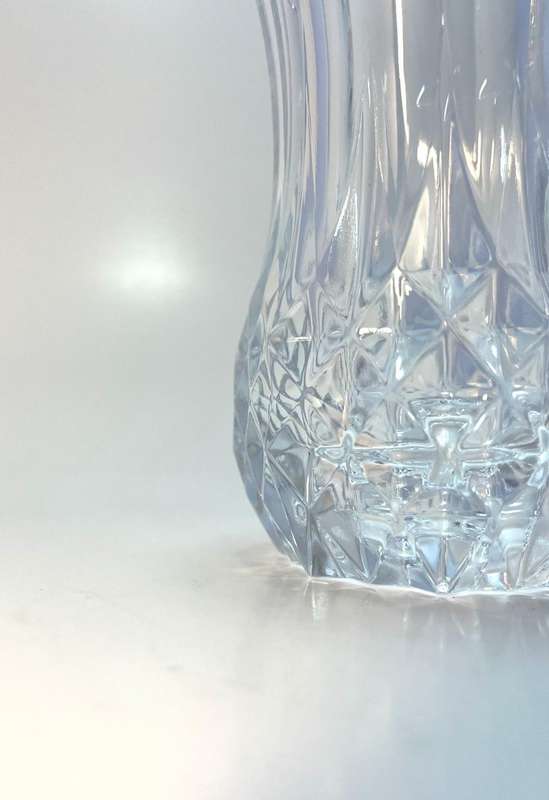 Cristal d'Arques Vintage 1980s Lead Crystal Bud Vase  Made in France