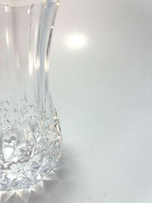 Cristal d'Arques Vintage 1980s Lead Crystal Bud Vase  Made in France
