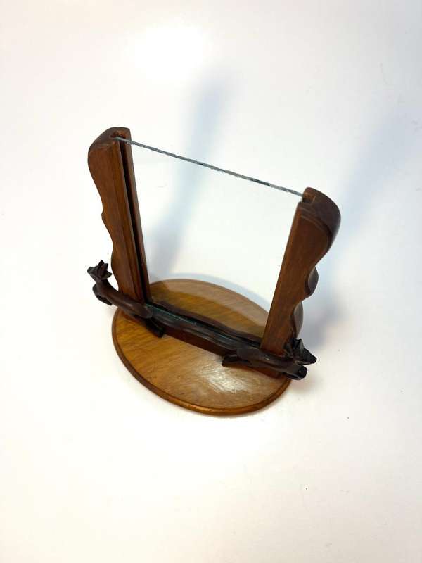 Vintage Wooden Springbok Slide-In Frame  130 x 150mm