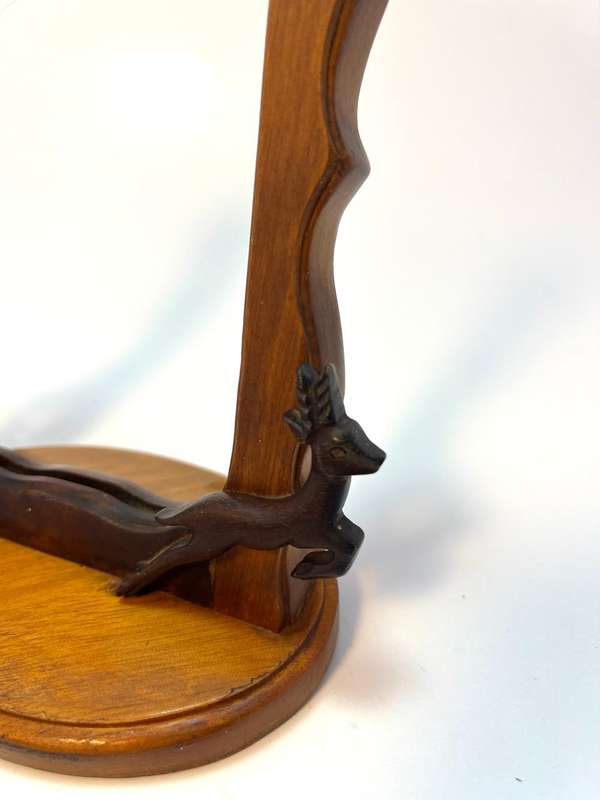 Vintage Wooden Springbok Slide-In Frame  130 x 150mm