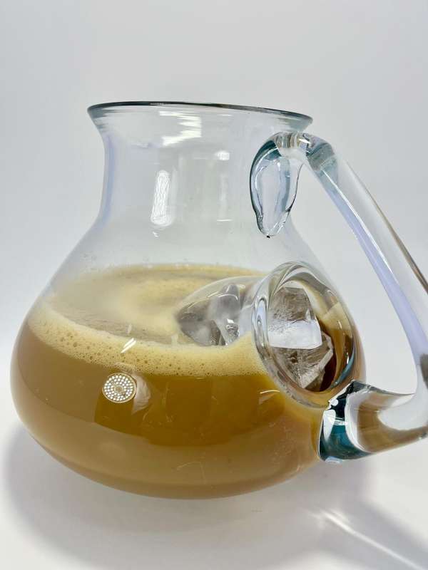 Modern Glass Carafe Jug  150 x 200 x 100mm