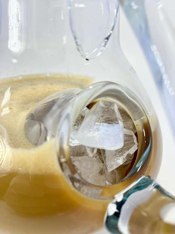 Modern Glass Carafe Jug  150 x 200 x 100mm