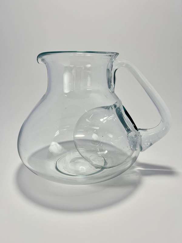 Modern Glass Carafe Jug  150 x 200 x 100mm