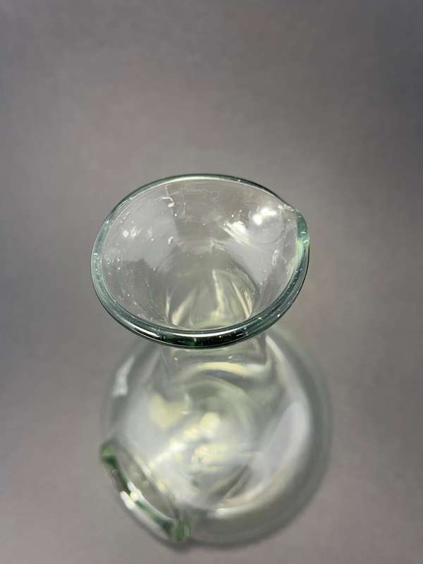 Ngwenya Handblown Wine Carafe (Jug) with Ice Pocket  140 x 240mm | Made in Swaziland