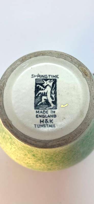 Vintage Tunstall Springtime Milk Jug | Made in England