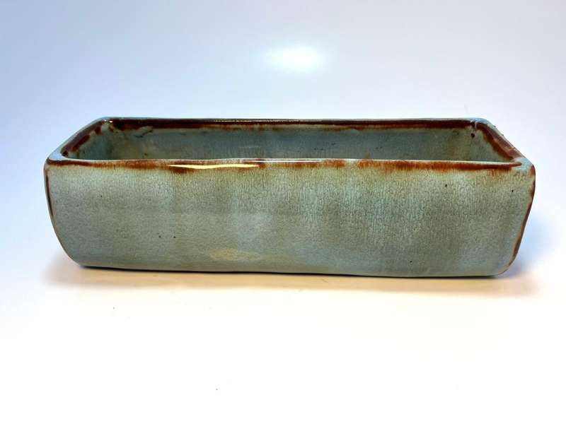 Vintage Linnware Bowl  Blue with a Hint of Green | Mid-Century South African Pottery